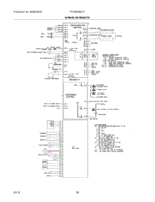 20 - Wiring Schematic parts for Frigidaire Refrigerator FPHS2386LF7 / from AppliancePartsPros.com