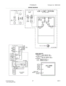 19 - Wiring Diagram parts for Frigidaire Refrigerator FPHB2899LFB / from AppliancePartsPros.com