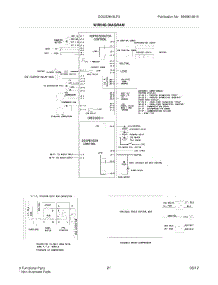 21 - Wiring Diagram parts for Frigidaire Refrigerator DGUS2645LF3 / from AppliancePartsPros.com