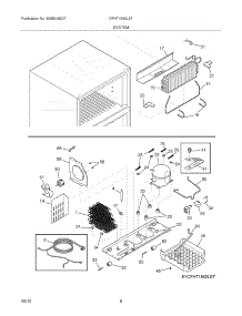 09 - System parts for Frigidaire Refrigerator CFHT1842LS7 / from AppliancePartsPros.com