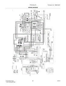 21 - Wiring Diagram parts for Frigidaire Refrigerator FFSC2323LP6 / from AppliancePartsPros.com