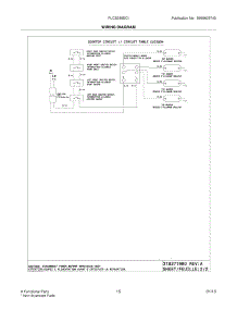 13 - Wiring Diagram parts for Frigidaire Range PLCS389ECI / from AppliancePartsPros.com