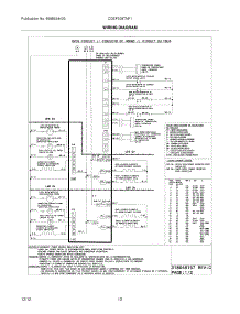 10 - Wiring Diagram parts for Frigidaire Range CGEF308TNF1 / from AppliancePartsPros.com