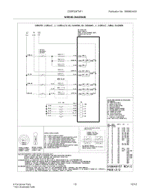 11 - Wiring Diagram parts for Frigidaire Range CGEF308TNF1 / from AppliancePartsPros.com