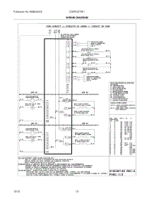 10 - Wiring Diagram parts for Frigidaire Range CGEF302TNF1 / from AppliancePartsPros.com