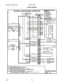 10 - Wiring Diagram parts for Frigidaire Range FGEF301DNFA / from AppliancePartsPros.com