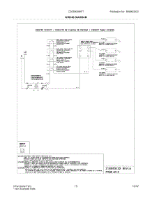 13 - Wiring Diagram parts for Frigidaire Range CGDS3065KF7 / from AppliancePartsPros.com