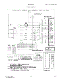 11 - Wiring Diagram parts for Frigidaire Range FPES3085KFG / from AppliancePartsPros.com