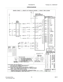 11 - Wiring Diagram parts for Frigidaire Range FGES3065KFG / from AppliancePartsPros.com