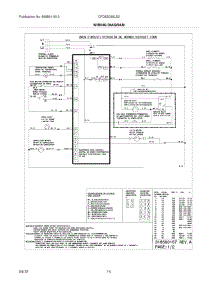 12 - Wiring Diagram parts for Frigidaire Range CFDS3035LS3 / from AppliancePartsPros.com