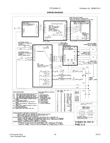 11 - Wiring Diagram parts for Frigidaire Range FPCS3085LFC / from AppliancePartsPros.com