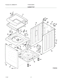 03 - Cabinet / Top parts for Frigidaire Washer FAHE4044MW0 / from AppliancePartsPros.com