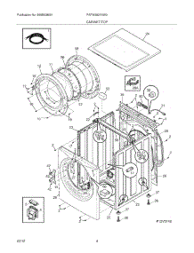 05 - Cabinet / Top parts for Frigidaire Washer FAFW3921NW0 / from AppliancePartsPros.com