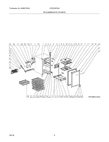 03 - Recommended Spare Parts parts for Frigidaire Wine Cooler LFWC38F6LS / from AppliancePartsPros.com