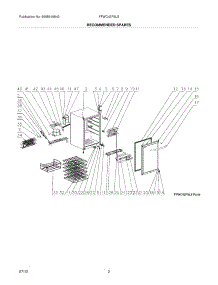 03 - Recommended Parts parts for Frigidaire Wine Cooler FFWC42F5LS / from AppliancePartsPros.com