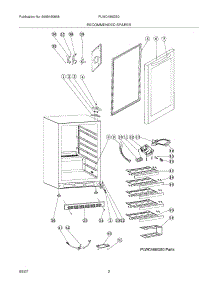03 - Recommended Spare Parts parts for Frigidaire Wine Cooler PLWC486GS0 / from AppliancePartsPros.com