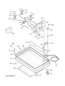 02 - Gas & Burner Parts parts for Ge Cooktop PGP943SET1SS / from AppliancePartsPros.com