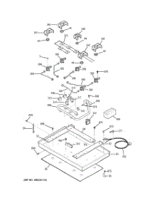 02 - Gas & Burner Parts parts for Ge Cooktop ZGU36KSK3SS / from AppliancePartsPros.com