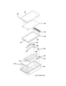 04 - Griddle Assembly parts for Ge Cooktop ZGU486LDP6SS / from AppliancePartsPros.com