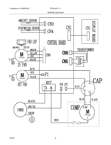 04 - Wiring Diagram parts for Frigidaire Air Conditioner FRA064VU111 / from AppliancePartsPros.com