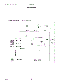 04 - Wiring Diagram parts for Frigidaire Air Conditioner CRA052XT734 / from AppliancePartsPros.com