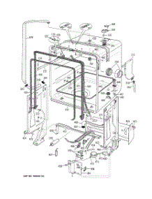 03 - Liner Assembly parts for Ge Dishwasher ZBD6605G00SS / from AppliancePartsPros.com