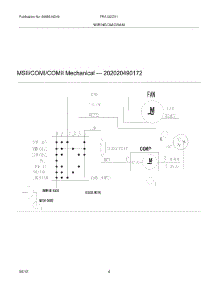 04 - Wiring Diagram parts for Frigidaire Air Conditioner FRA122CV110 / from AppliancePartsPros.com