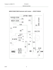 04 - Wiring Diagram parts for Frigidaire Air Conditioner FRA106CV110 / from AppliancePartsPros.com