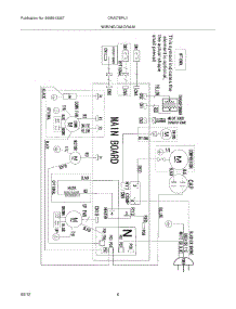 04 - Wiring Diagram parts for Frigidaire Air Conditioner CRA07EPU112 / from AppliancePartsPros.com