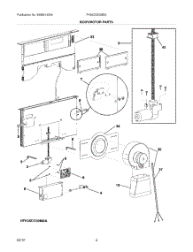 05 - Body / Motor Parts parts for Frigidaire Hood FH36DD50MSA / from AppliancePartsPros.com