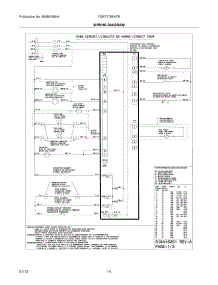 10 - Wiring Diagram parts for Frigidaire Oven FGET2765KFB / from AppliancePartsPros.com