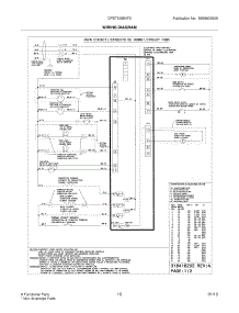 11 - Wiring Diagram parts for Frigidaire Oven CPET3085KF3 / from AppliancePartsPros.com