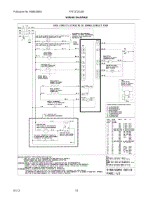 10 - Wiring Diagram parts for Frigidaire Oven FFET2725LSB / from AppliancePartsPros.com