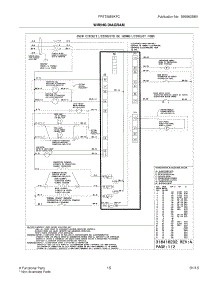 11 - Wiring Diagram parts for Frigidaire Oven FPET3085KFC / from AppliancePartsPros.com