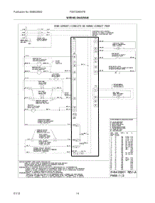 10 - Wiring Diagram parts for Frigidaire Oven FGET3065KFB / from AppliancePartsPros.com