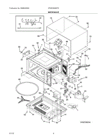 05 - Microwave parts for Frigidaire Oven CPMC3085KF2 / from AppliancePartsPros.com