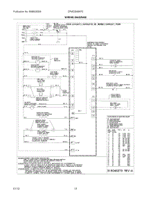 10 - Wiring Diagram parts for Frigidaire Oven CPMC3085KF2 / from AppliancePartsPros.com