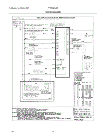 10 - Wiring Diagram parts for Frigidaire Oven FFET3025LSB / from AppliancePartsPros.com
