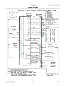 11 - Wiring Diagram parts for Frigidaire Oven FFET3025LSB / from AppliancePartsPros.com