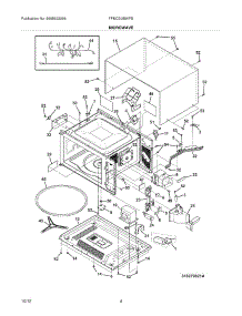 05 - Microwave parts for Frigidaire Oven FPMC3085KFB / from AppliancePartsPros.com