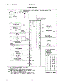 10 - Wiring Diagram parts for Frigidaire Oven FPMC3085KFB / from AppliancePartsPros.com