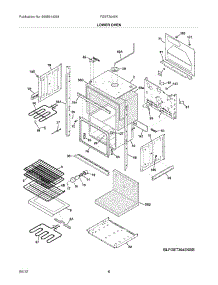 07 - Lower Oven parts for Frigidaire Oven FGET3045KWB / from AppliancePartsPros.com