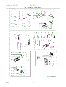 03 - Recommended Spare Parts parts for Frigidaire Air Conditioner CPA12EDU111 / from AppliancePartsPros.com