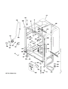 02 - Body Parts parts for Ge Dishwasher GLD5660V00SS / from AppliancePartsPros.com