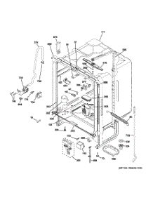 02 - Body Parts parts for Ge Dishwasher GLD5600V00CC / from AppliancePartsPros.com
