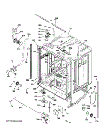 02 - Body Parts parts for Ge Dishwasher ZBD8920D00SS / from AppliancePartsPros.com