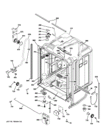 02 - Body Parts parts for Ge Dishwasher ZBD8900D00II / from AppliancePartsPros.com