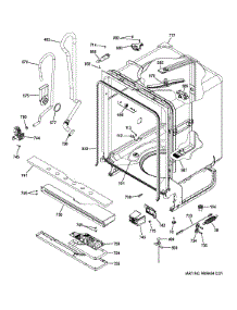 02 - Body Parts parts for Ge Dishwasher GDF540HSD0SS / from AppliancePartsPros.com