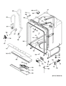 02 - Body Parts parts for Ge Dishwasher GDF520PSD0SS / from AppliancePartsPros.com
