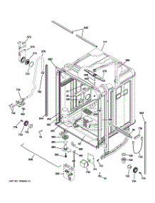 02 - Body Parts parts for Ge Dishwasher ZBD6920V50SS / from AppliancePartsPros.com